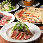 Trattoria Pizzeria Bar FAVETTA 窯焼きピザ - 女子会コース