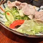 口乃里 - 豚しゃぶサラダ