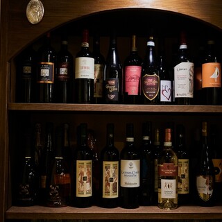 We also have a wide selection of Italian beers and wines!