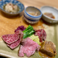肉料理ふくなが - 肉中心の前菜