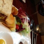 キュイジーヌ・ド・オオサカ・リョウ - カツサンド（￥1000）