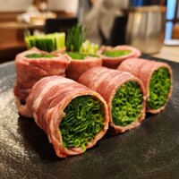 黄金出汁しゃぶと江戸前寿司 肉のあさつ 梅田お初天神店 - 