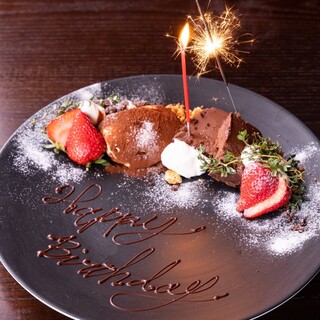 リアン特製デザートプレートのご提案