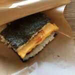 Pork tamago onigiri - ねり梅