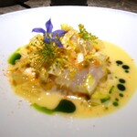 NH - オマール海老のミキュイに