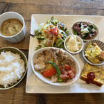 Cafe nicori - 限定10食 プレートランチ　1,300(税抜)