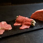 ほるもん倶楽部 あじくら - 和牛ハラミ、和牛ロース、和牛ヒレ