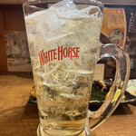 あおい食堂 - ホワイトホースハイボールメガジョッキ