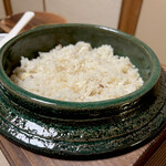 よし町 - 鯛ご飯！2度目の釜ご飯wwさいこーw流石に食べきれなくてお土産w