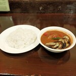 curry 草枕 - ライス250ｇ　茄子トマトチキンカレー