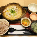 大戸屋　 - ♪豚の塩麹漬けと白菜のさっぱり土鍋¥1200