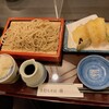 手打ちそば　膳 - 選べる昼の天もり(冷)・活〆穴子(1,600円)