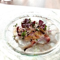 リストランテ アクアパッツァ - ヒラメのカルパッチョ