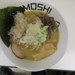鶏 soba KAMOSHI - カニ盛味噌ラーメン