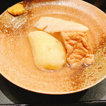 Oden Shuka Kou - ジャガイモ、たけのこ、厚揚げ