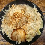 Ramen Katsumi - どてちんラーメン(830円)にんにく醤油