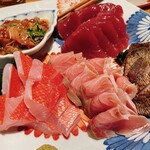 Ginza Funakata - 地魚刺身盛り合わせ