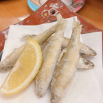 鮨処 音羽 - モロコ唐揚げ