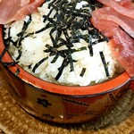 Takezushi - 寿司桶に酢飯盛々です。（1.7倍）
