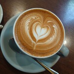 DAIBAN COFFEE cafe - 別の日：セットドリンクのカフェラテ＋350円