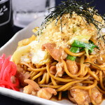 Hormone Yakisoba (stir-fried noodles)