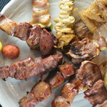 Ten skewers