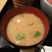鮨 えい輝 - アサリの味噌汁