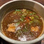 Tenrishiogensui - 醤油つけ麺 つけダレ