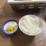 雷電食堂 - 小ライス