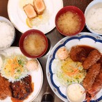 洋食SAEKI - クイックランチ、ミックスフライ ランチ