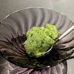 くく はなれ - バジルアイス