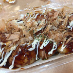 蛸錦 - たこ焼き8個580円