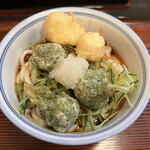 Masuya - 香り揚げ出し豆腐のおろし冷やうどん