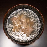 よし町 - 2023.3 お椀（鹿嶋産蛤、ちり葱）