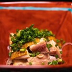 よし町 - 2023.3 つくば鶏 新玉葱 ポン酢