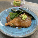 日本料理 TOBIUME - 鰆(福岡県芦屋産)の腹身の漬け