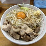 ラーメン龍郎 - まぜそば並(890円)