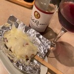 焼鶏館 - チーズつくね