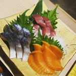 Roppongi Binchoutan Kushiyaki Kushikushi Panikku - 本日の鮮魚