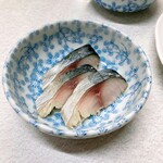 ゆたか食堂 - 金貨サバ生ハム