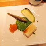 よし佳 - あれこれつまみ　豆腐がとってもクリーミーでした