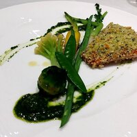 リストランテ ラ ソリア - イトヨリの香草パン粉焼き（2023.2）
