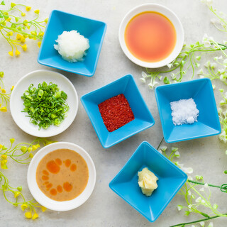 タレは自分好みにアレンジ