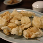 順香 - 揚げた海老の山椒塩がけ 700円(2023年3月)