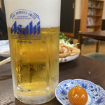 丸福 - 生ビール　¥660-(税込)