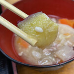 とんかつ 栄ちゃん - 今日もさつまいも入り