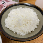 とんかつ 栄ちゃん - ぴかぴかご飯。今日も最高