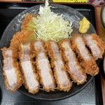 とんかつ 栄ちゃん - 上からアフター