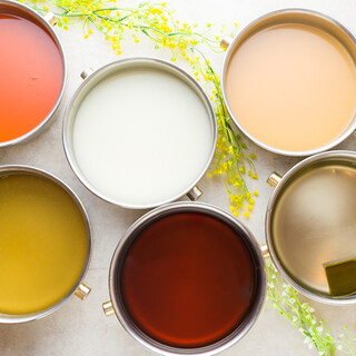 お出汁も種類がたくさん！！