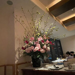 アンティカ オステリア デル ポンテ - お花も素敵